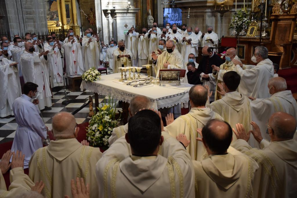 Toma de posesión Mons Sebastián Chico obispo de Jaén