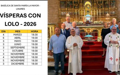 Calendario de Vísperas, pidiendo la intercesión del beato Lolo (2026)