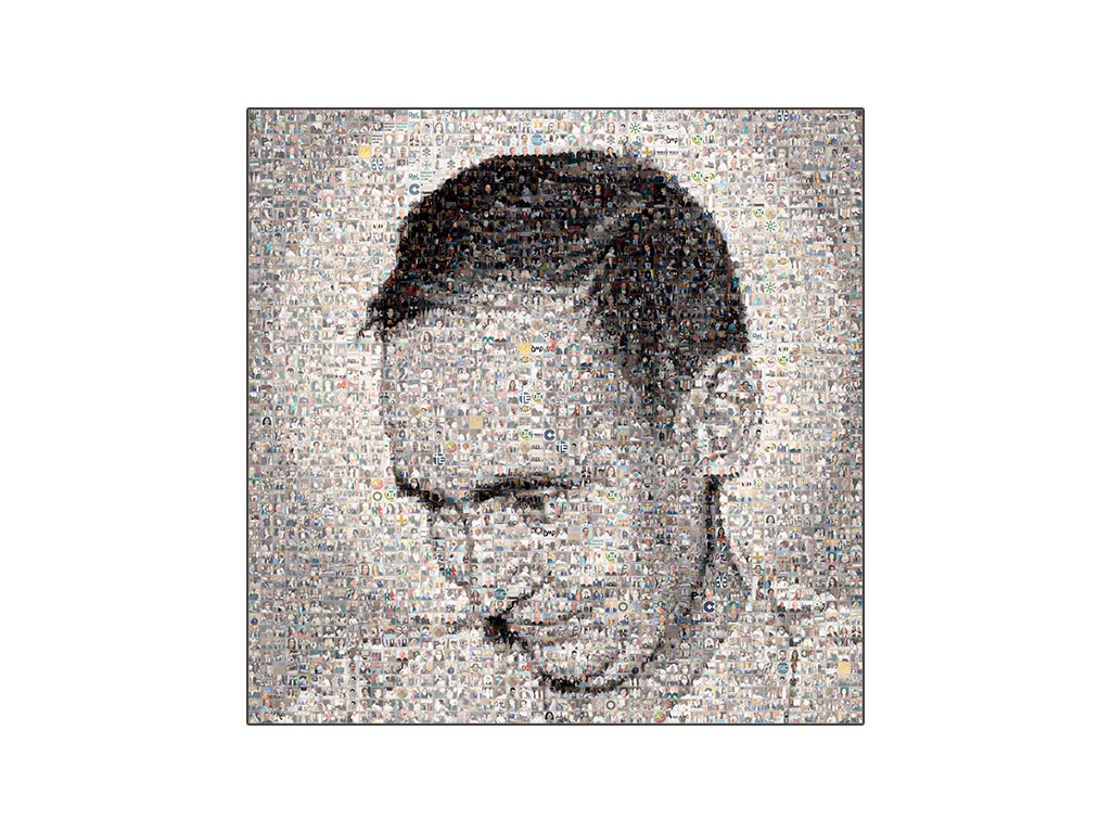 Mosaico con imágenes del Centenario del beato Manuel Lozano Garrido, Lolo