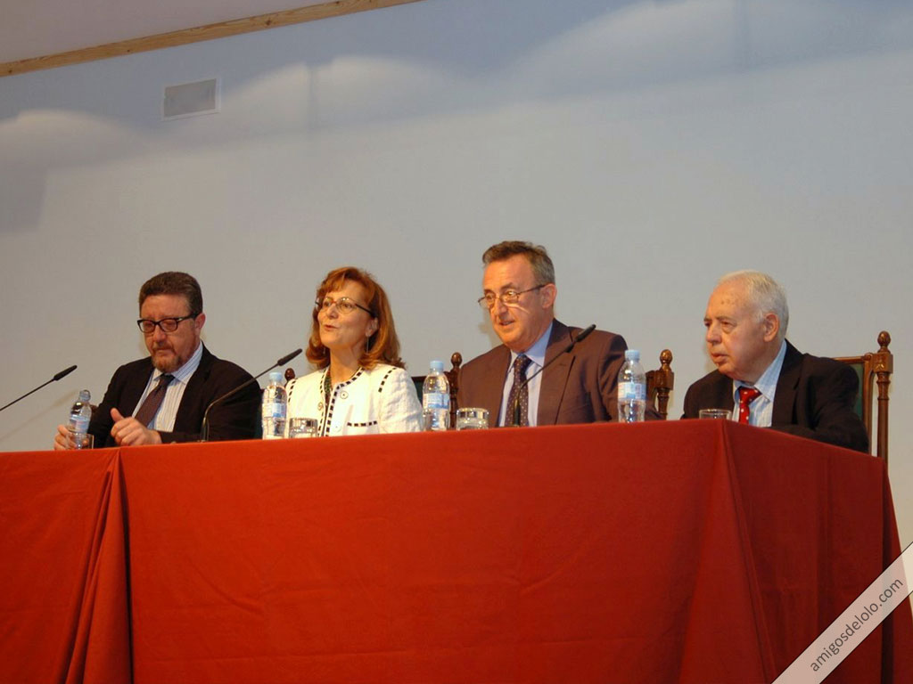 de izquierda a derecha: juan rubio, elsa gonzalez, jose manuel fernandez y vicente oya.